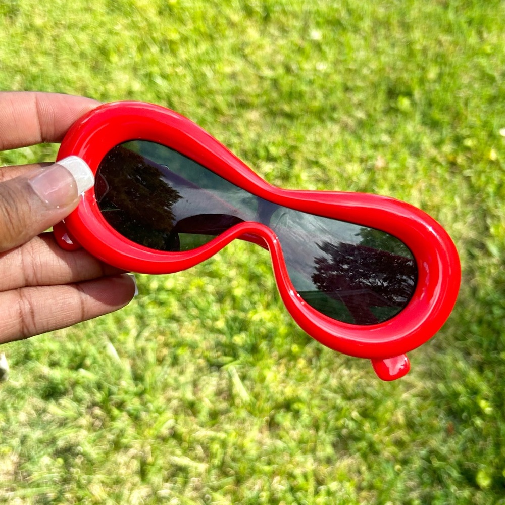 Funky Red Sun Glasses